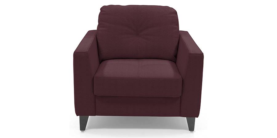 Franco Sofa (Wine Italian Leather)